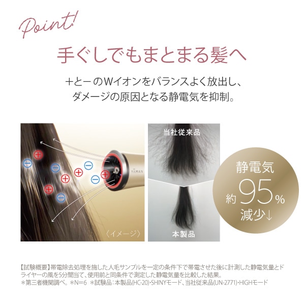 M*o様 【YA-MAN】リフトドライヤー　ホワイト 大風量はそのままいつでもどこでも艶髪を叶える「リフト