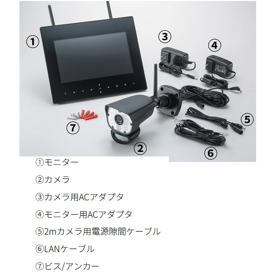 NSK&nbsp;�h�ƃJ�����{���j�^�[�Z�b�g�i�炭�炭eye cann light2�@�A�C�L�������C�g�j&nbsp;NS-9112WMS2