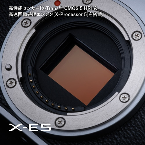 FUJIFILM�i�t�W�t�C�����j&nbsp;�~���[���X�f�W�^���J�����@FUJIFILM X-E5�@�{�f�B&nbsp;X-E5-B JP