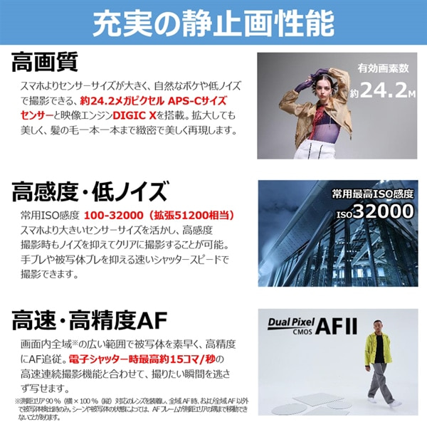 Canon�i�L���m���j&nbsp;�~���[���X�J���� EOS R50 V RF-S14-30 IS STM PZ�����Y�L�b�g&nbsp;EOSR50VWH-1430STMPZLK