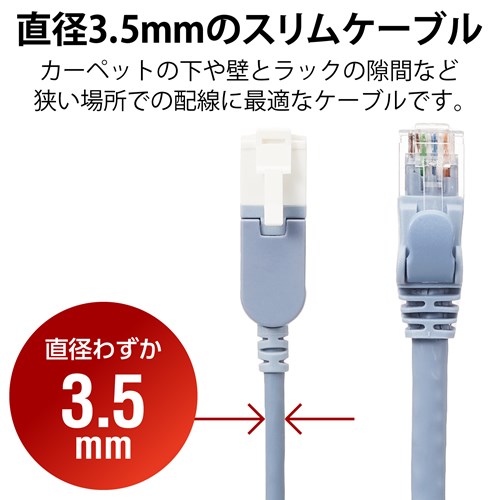 GR XCORlN^LANP[u(Cat6A) LD-GPATSW/BU30
