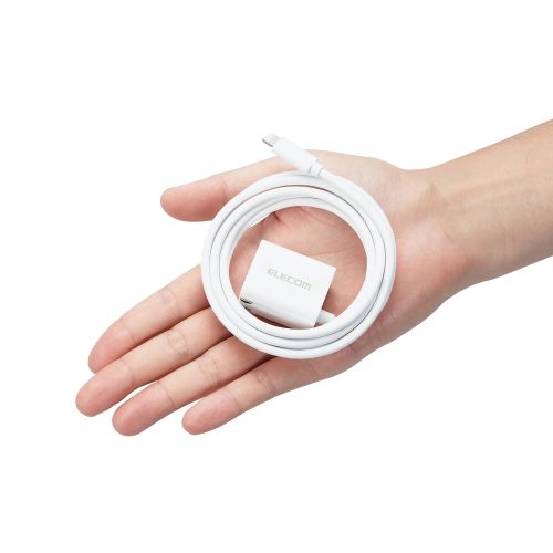 GR USB Type-C [d PD Ή 20W CgjOP[u ̌^ 1.5m MPA-ACLP05WH