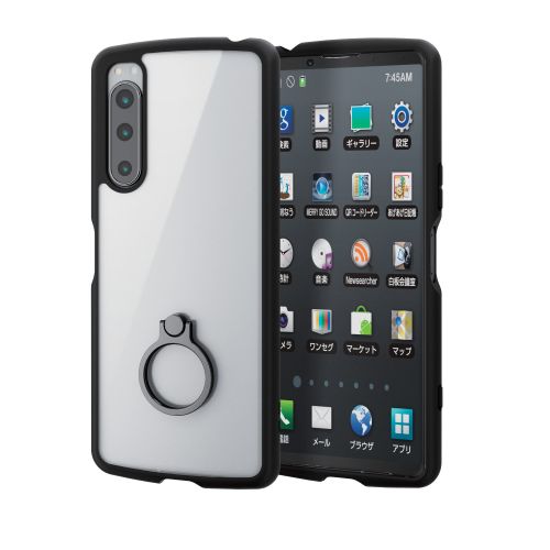 GR Xperia 5 IV TOUGH SLIM LITE t[J[ Ot PM-X224TSLFCRBK