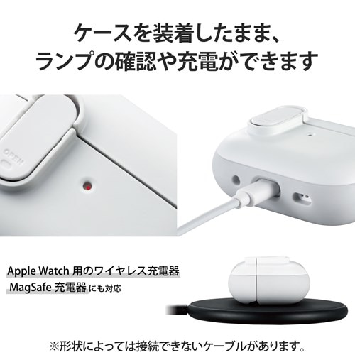 GR AirPods Pro (2)pTOUGH SLIM LockP[X AVA-AP4TSLWH