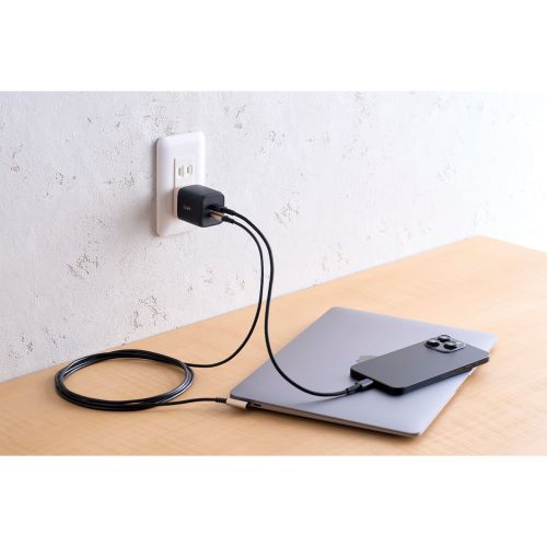 GR ILMF Hi-Speed USBP[u@iUSB Type-C - USB Type-Cj U2C-CCL20NBK-IL