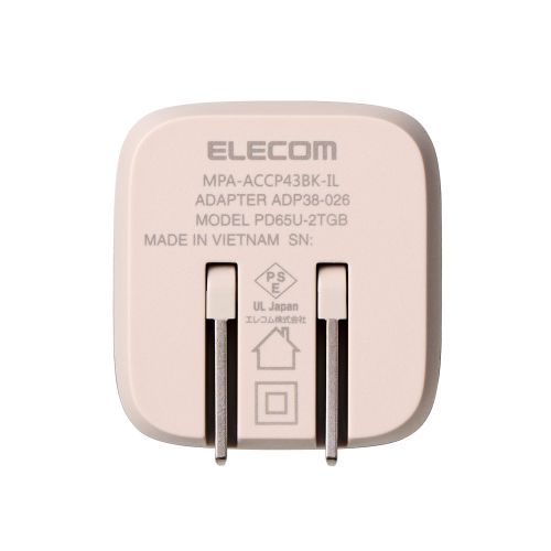 GR ILMF USB Power Delivery 65W L[uAC[d MPA-ACCP43BK-IL