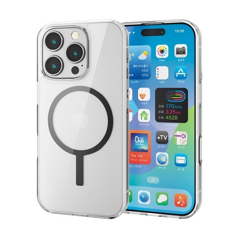 GR iPhone 16 Pro nCubhP[X MAGKEEP PM-A24CMAG02BK