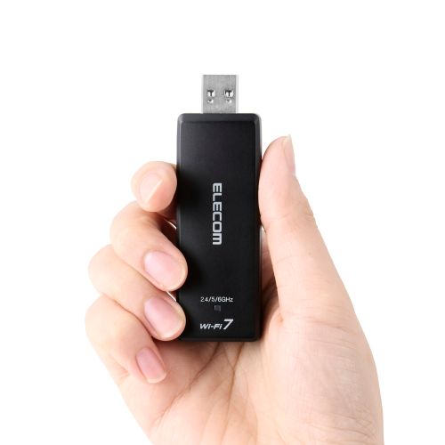 GR Wi-Fi 7 USB 5GbpsΉ 2880MbpsLANA_v^[ WDC-BE28TU3-B
