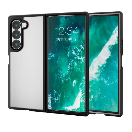 GR Galaxy Z Fold6Ή TOUGH SLIM LITE P[X PM-G245TSLFCBK