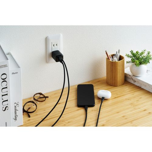 GR USB Power Delivery 30W AC[d(USB Type-C(TM)×2) MPA-ACCP9430BK