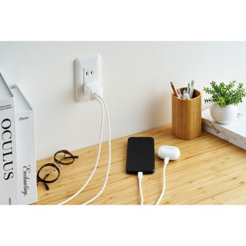 GR USB Power Delivery 30W AC[d(USB Type-C(TM)×2) MPA-ACCP9430WH