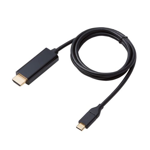 GR USB Type-C(TM) - HDMI(R)ϊP[u CAC-CHDMI10BK2