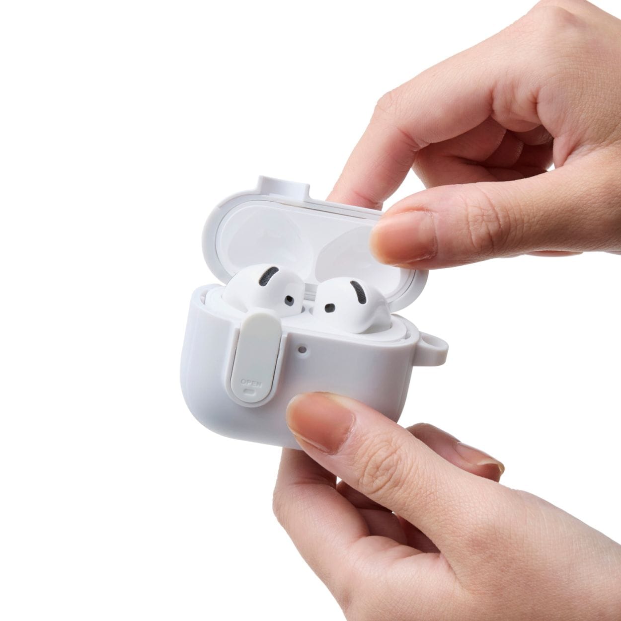 GR AirPods (4)p TOUGH SLIM Lock AVA-AP06TSLWH