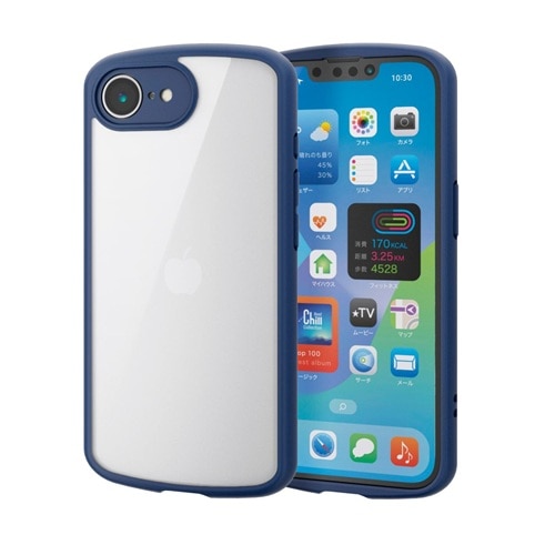 �G���R��&nbsp;iPhone 16e TOUGH SLIM LITE �P�[�X �t���[���J���[ �Ɍ� ���^���X�e�b�J�[�t&nbsp;PM-A25STSLFCKNV