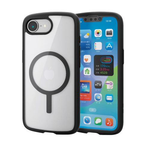 GR iPhone 16e TOUGH SLIM LITE P[X t[J[ MAGKEEP PM-A25STSLFCMBK