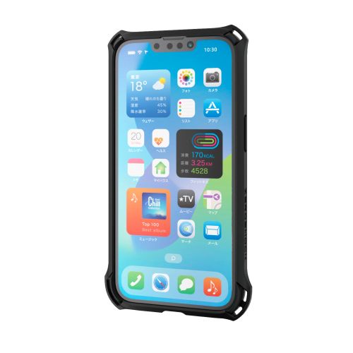 GR iPhone 16e ZEROSHOCK P[X t[J[ ^XebJ[t PM-A25SZEROFCBK