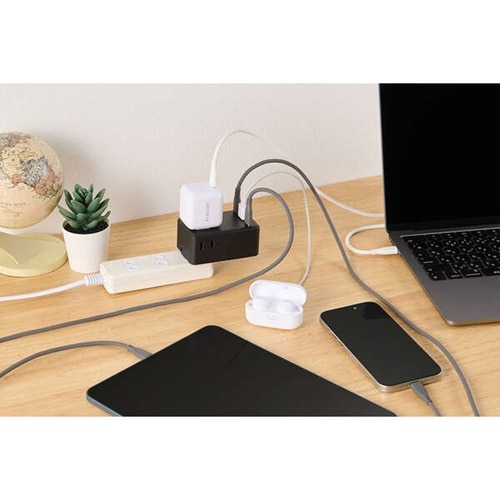 �G���R��&nbsp;�R���Z���g���}��USB�^�b�v(67W/A×1+C×2)&nbsp;T-U09-3AC2BK