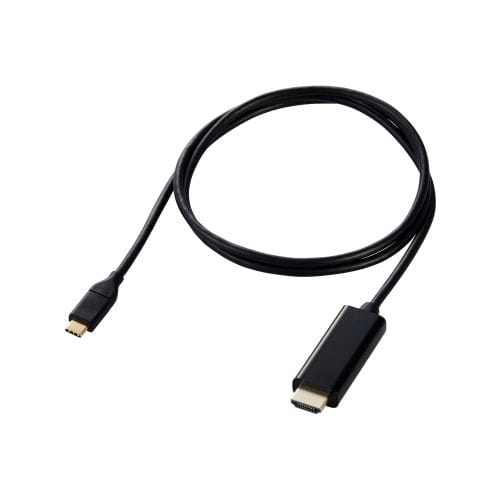 GR USB Type-C(TM) - HDMI(R)ϊP[u DH-CHDMI10BK