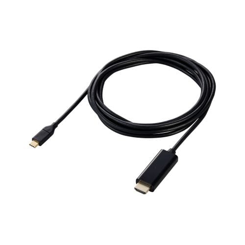 GR USB Type-C(TM) - HDMI(R)ϊP[u DH-CHDMI30BK