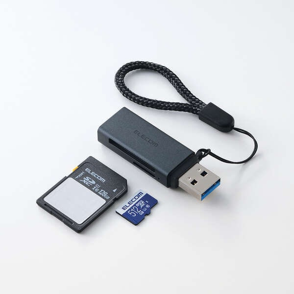 GR USB-A }[J[h[_[(UHS-I) MR3-D20BK