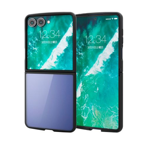 �G���R��&nbsp;GalaxyZ Flip7�Ή� �n�C�u���b�h�P�[�X&nbsp;PM-G255TSLFCBK