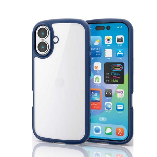 �G���R��&nbsp;iPhone 17�Ή� TOUGH SLIM LITE�P�[�X ���^���X�e�b�J�[�t&nbsp;PM-A25ATSLFCNV