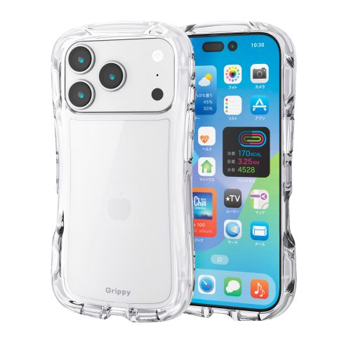 �G���R��&nbsp;iPhone 17 Pro�p Grippy �n�C�u���b�h�P�[�X&nbsp;PM-A25CGRPACR