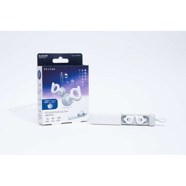 �G���R��&nbsp;�����p�����@ECLEAR Earplug Duo�i�G�N���A �C���[�v���O �f���I�j&nbsp;HCSL-EP02WH