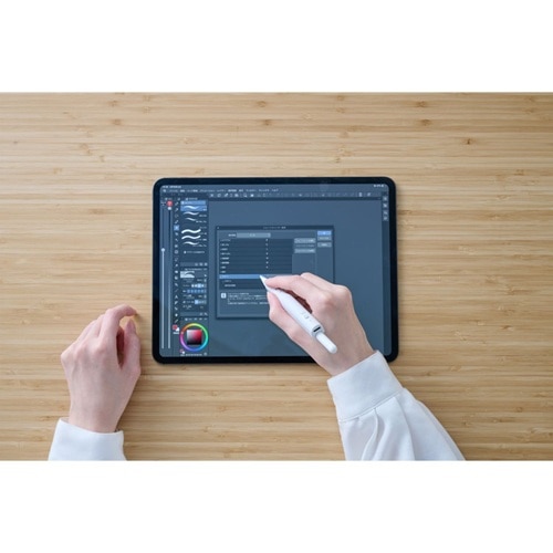 �G���R��&nbsp;Apple Pencil�p �V���[�g�J�b�g�O���b�v&nbsp;P-SCAPG01WHN