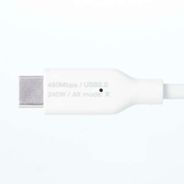 �G���R��&nbsp;�d�̓f�B�X�v���C�t�������P�[�u��(USB-C - USB-C/240W)&nbsp;MPA-CCWE10WH