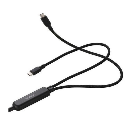 �G���R��&nbsp;USB Type-C(TM) - USB Type-C 2WAY�P�[�u��(USB2.0/140W/���b�V��)&nbsp;U2C-CCCA12BK