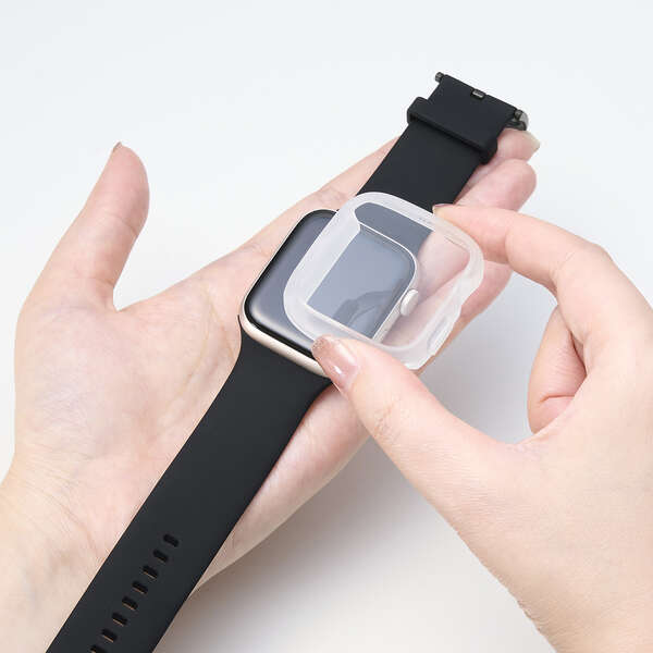 �G���R��&nbsp;Apple Watch SE(��3����) / SE(��2����) [44mm]/Apple Watch SE [44mm]�Ή� �t���J�o�[�P�[�X&nbsp;AW-25DFCTSLCR