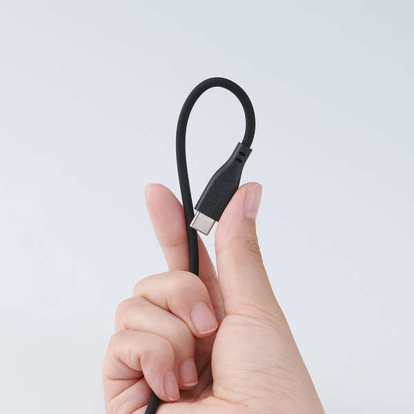 �G���R��&nbsp;���񂵂�[�d��p�P�[�u��(USB-C(TM) - USB-C/240W/�Ȃ߂炩)&nbsp;USB-CCFCPSS10BK