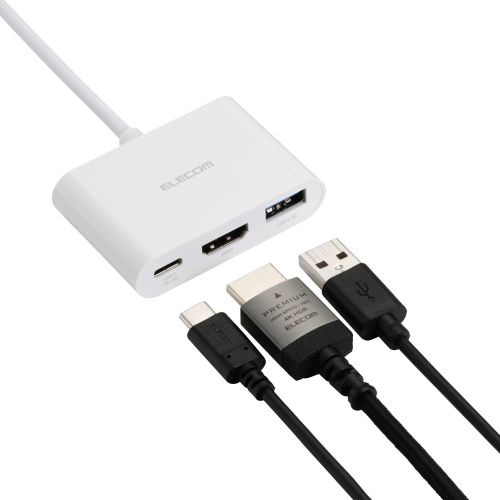 �G���R��&nbsp;3in1�h�b�L���O�X�e�[�V����(5Gbps/4K60Hz)&nbsp;DST-030BPWH