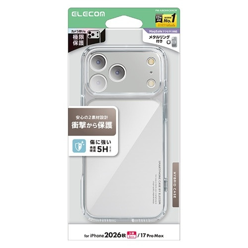 �G���R��&nbsp;iPhone 18 Pro Max/17 Pro Max�p �n�C�u���b�h�P�[�X&nbsp;PM-A26DHVCKKCR
