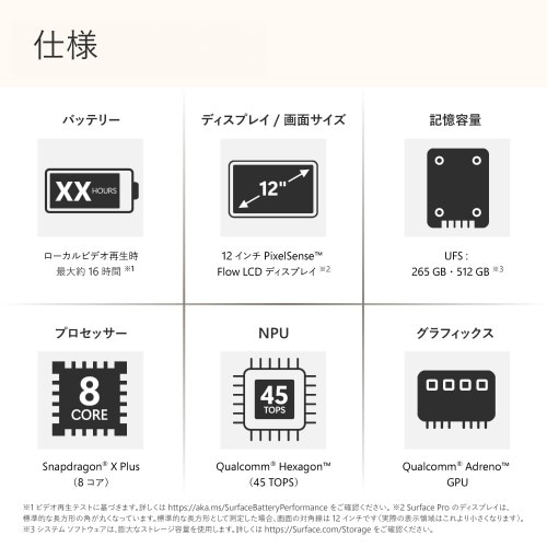 Microsofti}CN\tgj Surface Pro 12 C` Snapdragon X Plus/16/512 /Copilot+ PC EP2-27667
