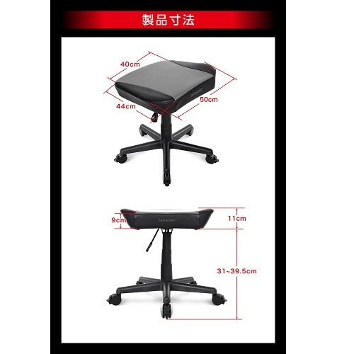 AKRacingiG[P[[VOj AKRACING tbgXgiIWj FOOTREST-ORANGE