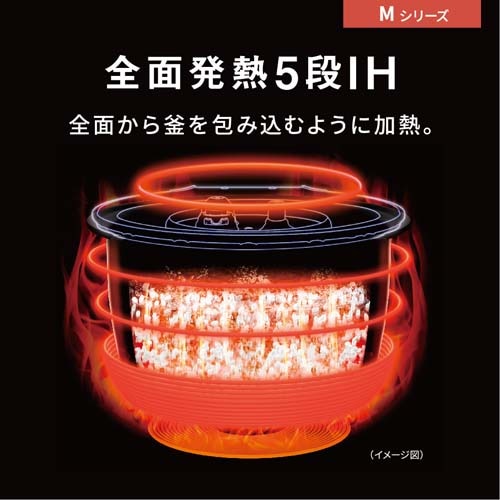 Panasonic（パナソニック） 可変圧力IHジャー炊飯器 おどり炊き M ...