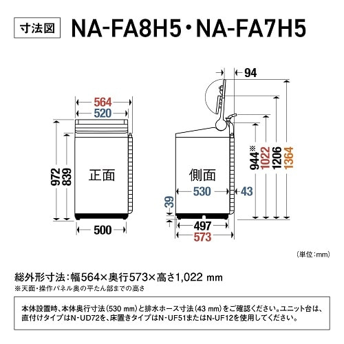 Panasonicipi\jbNj S@@FAV[Y NA-FA7H5-C