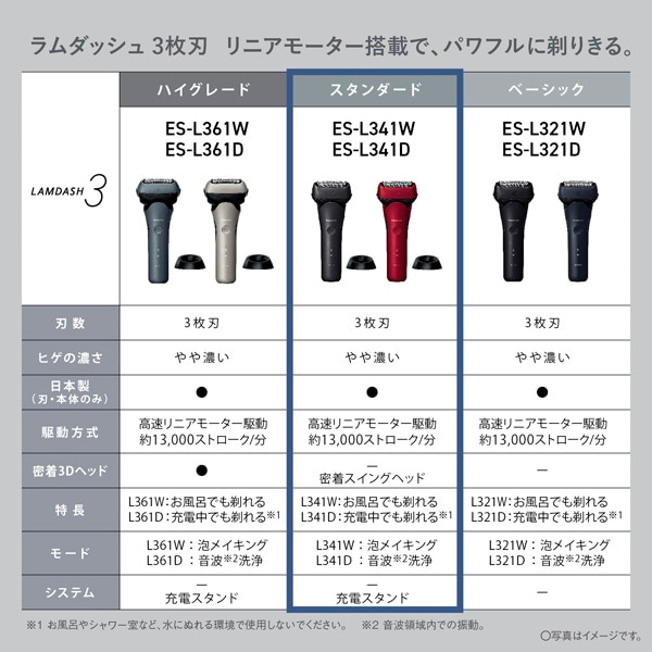 Panasonicipi\jbNj _bV RnVF[o[ ES-L341W-K
