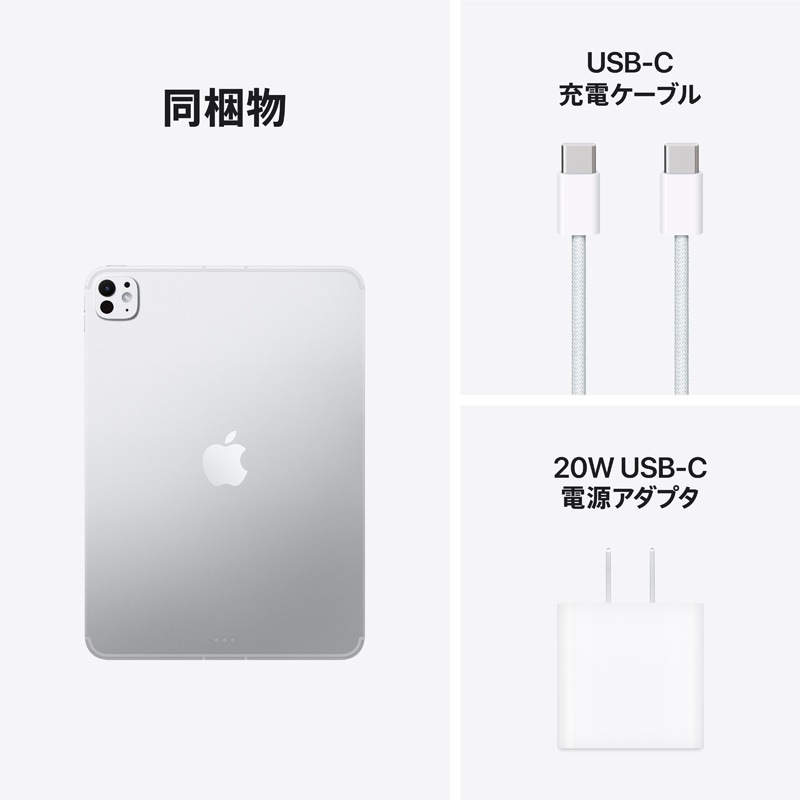 【最終値下】iPad Pro Wi-Fi+Cellular 1TB Nano 銀 Apple iPad Pro M4 -1TB WiFi-Cellular 13-inch -Nano Texture