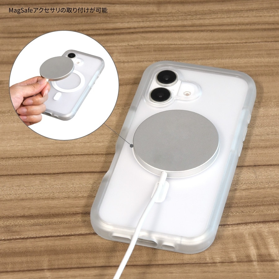 O}fB[Y ~btB[ iPhone16 MagSafe Ή vvt[P[X MF-544A