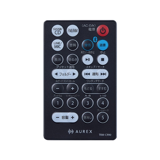 AUREX&nbsp;CD���W�I�iSD/USB/CD�j&nbsp;AX-CR90(K)