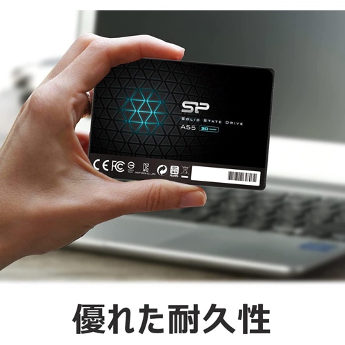 新品 ssd 1TB silicopower s55 シリコンパワー 960gbスマホ/家電/カメラ