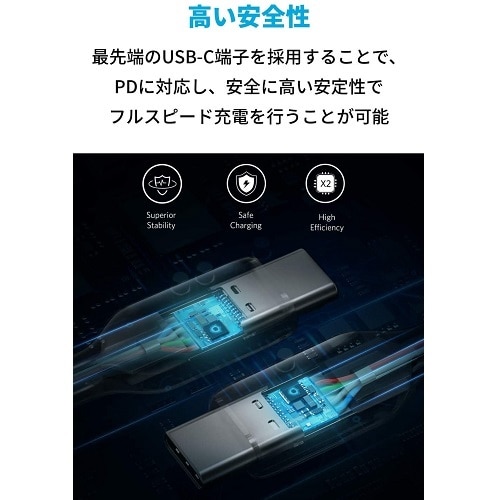 ANKER PowerLine III USB-C to USB-C 100W 2.0 Cable (1.8m) A8856021