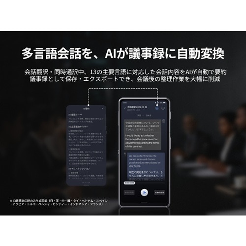 iFLYTEK�i�A�C�t���C�e�b�N�j&nbsp;�|��@ �f���A���X�N���[��AI�g�����X���[�^�[&nbsp;DS-AITRANSLATOR