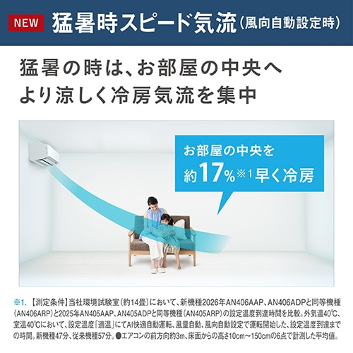 �_�C�L��&nbsp;�u�ȃG�l�v�G�A�R���@4.0kw�@�I���W�i��A�V���[�Y&nbsp;AN406AAPK-W