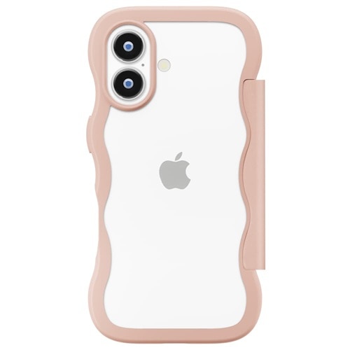 PGA&nbsp;iPhone 17�p �E�F�[�u�t���b�v�P�[�X&nbsp;PG-25AWF03PK