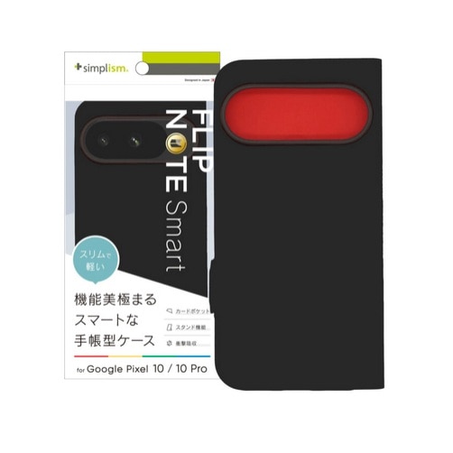 gjeB Google Pixel 10 / Google Pixel 10 ProΉ ^X}[gtbvm[gP[X TR-PX2510-FNS-LBK