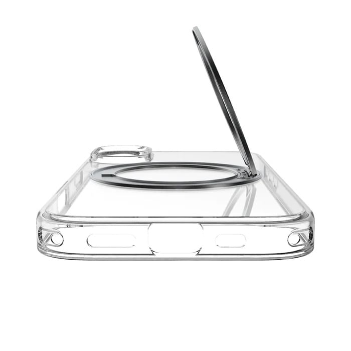 �g���j�e�B&nbsp;iPhone 17�p�@[Turtle MagStand] MagSafe�Ή� �����O�X�^���h�t���n�C�u���b�h�N���A�P�[�X&nbsp;TR-IP25M2-TTMSS-CLSV